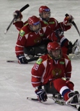 Сборная команда России по хоккею-следж прилетела в г. Гоянг (Южная Корея) для участия в Чемпионате мира в группе "А", который пройдет с 12 по 21 апреля 2013 года