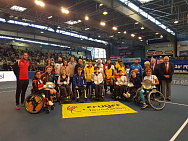 Представитель Московской области Сергей Лысов принял участие в первенстве мира по теннису на колясках во Франции