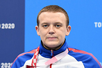 В.В. Путин поздравил победителя XVI Паралимпийских летних игр в Токио в соревнованиях по плаванию в дисциплине 100 метров брассом А. Граничку