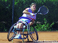 Виктория Львова выиграла международный турнир по теннису на колясках Мегафон Dream Cup 2014