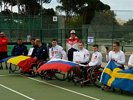 Мужская сборная России заняла шестое место в командном чемпионате Европы по теннису на колясках