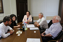 В офисе ПКР состоялась встреча В.П. Лукина, П.А. Рожкова с Генеральным Консулом Италии в России Франческо Форте