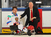 Капитан сборной команды России по хоккею-следж Дмитрий Лисов признан лучшим нападающим чемпионата мира в США