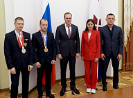 Врио Главы Мордовии встретился с участниками летних Олимпийских и Паралимпийских игр