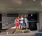 Сергей Пудов завоевал серебряную медаль во второй день чемпионата мира по велоспорту на шоссе среди лиц с ПОДА и нарушением зрения  в Нидерландах