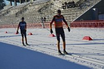 Станислав Чохлаев одержал пятую победу кряду на первом этапе Кубка мира по лыжным гонкам и биатлону в Тюмени 