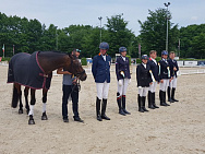 Российские конники завоевали три серебряные медали и одну бронзовую на престижном турнире в Голландии