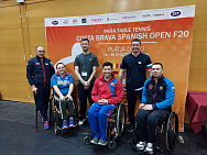 3 серебряные и 4 бронзовые медали завоевали российские спортсмены на международных соревнованиях по настольному теннису - Costa Brava Spanish Para Open 2021