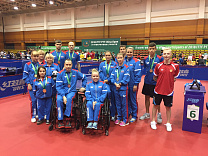 2 золотые, 2 серебряные и 6 бронзовых медалей завоевала сборная команда России по настольному теннису спорта лиц с ПОДА на международных соревнованиях в Китае