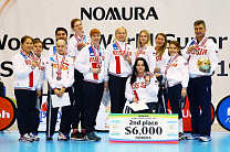 Женская сборная команда России по волейболу сидя завоевала серебряные медали на международном турнире World Super 6 в Японии