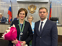 Чемпионка Паралимпийских игр Т.В. Ильюченко награждена знаком «За заслуги перед городом Бийском» II степени