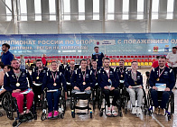 Команда Санкт-Петербурга стала победителем I круга чемпионата России по регби на колясках 